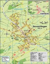 Ortsplan von Grosselfingen